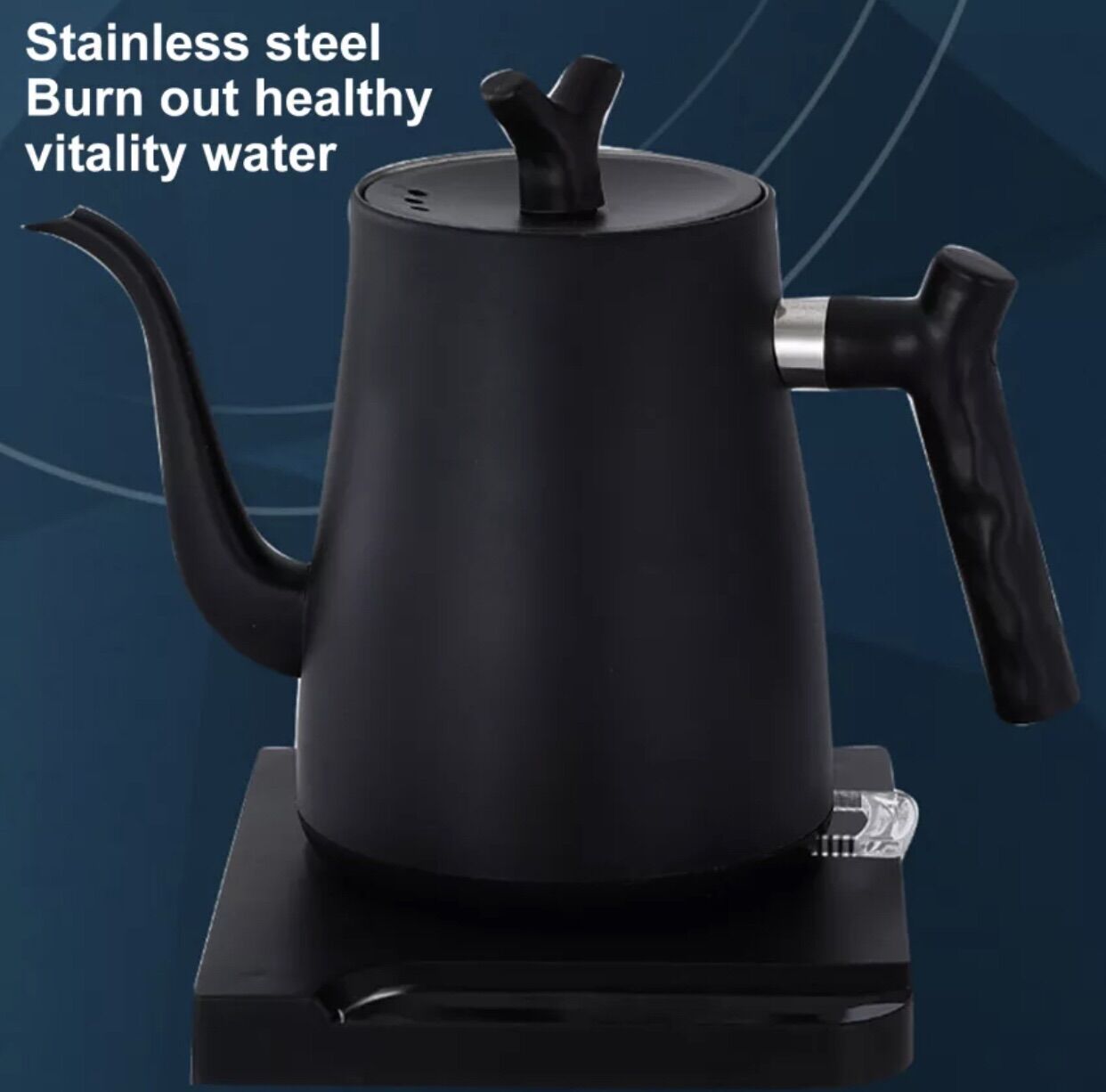 [siêu hot] Ấm đun nước siêu tốc drip pour over V60 nội Trung 1000 ml