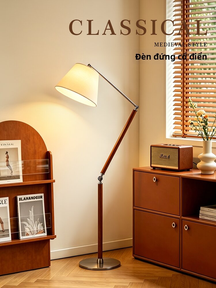 AOMAO | Retro Decorative Floor Lamp for Reading