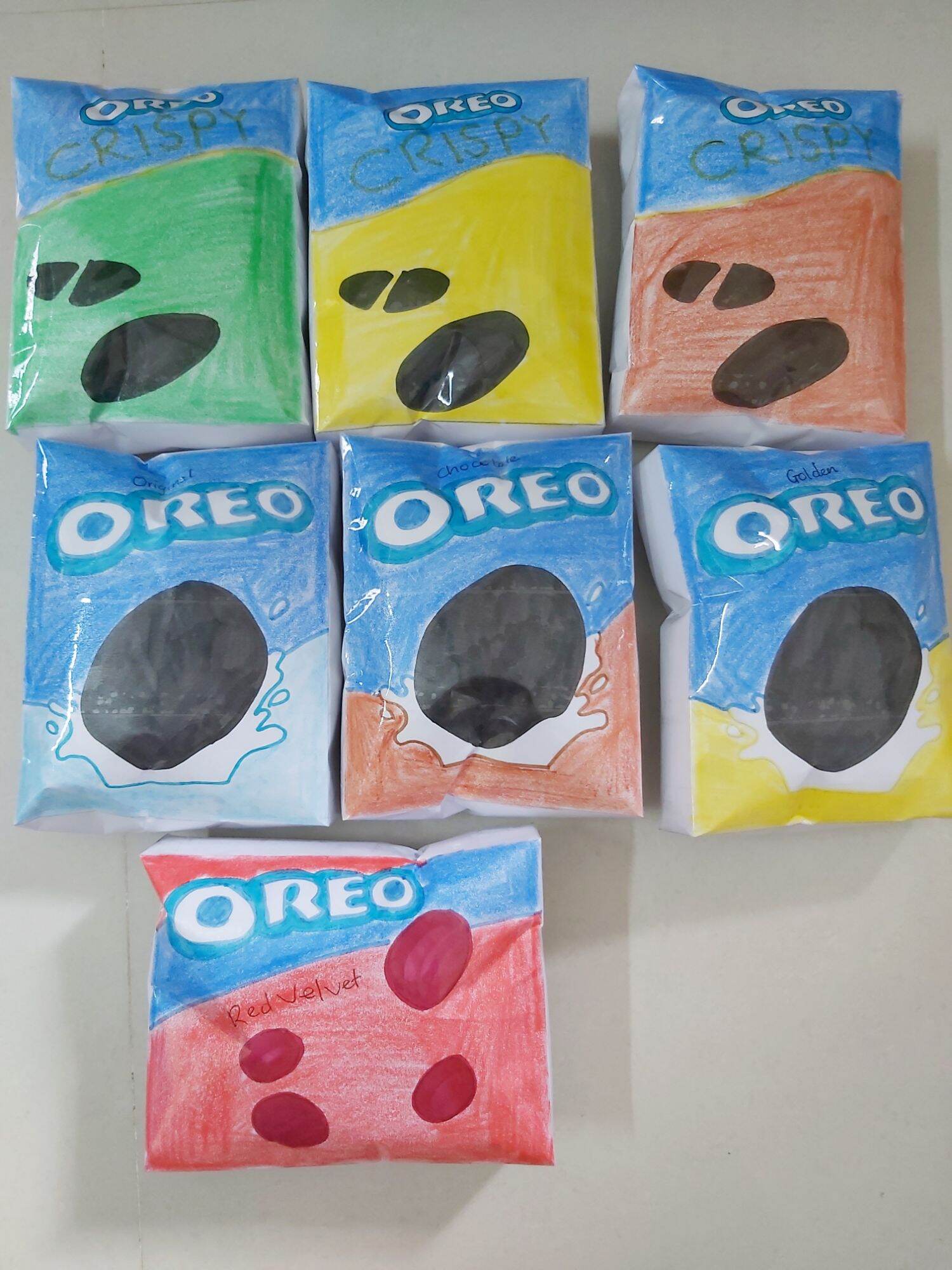 Squishy bánh oreo nhiều loại