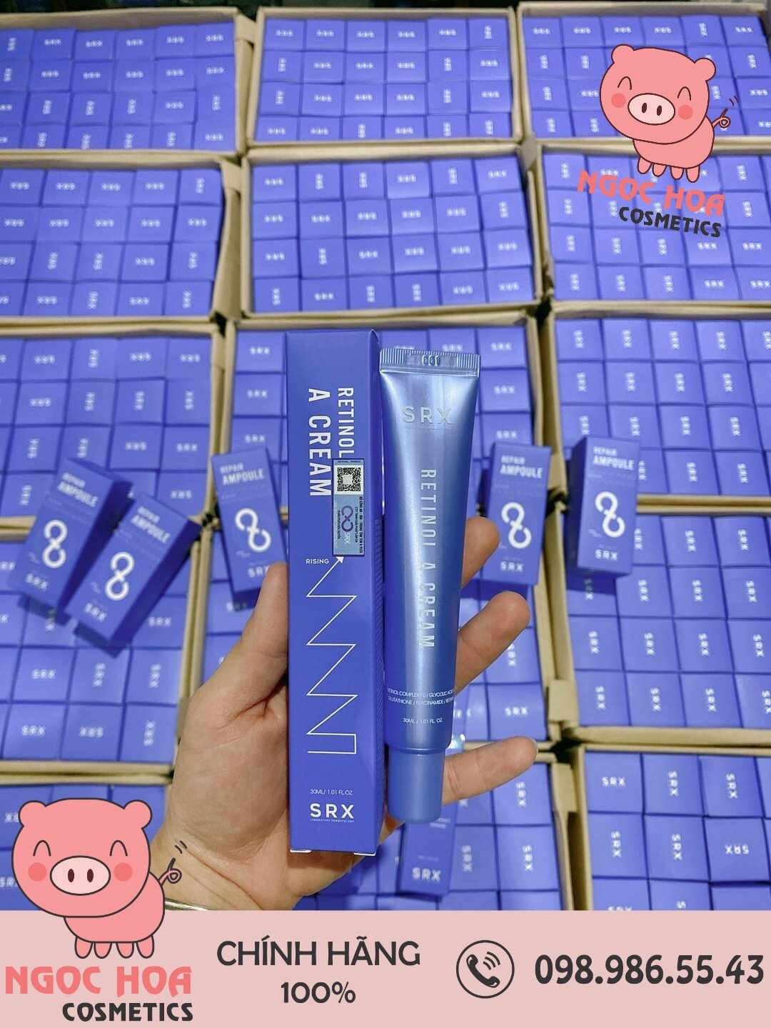 Kem tái tạo da, trẻ hoá srx retinol a cream 30ml