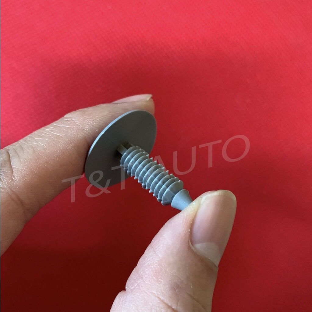 Túi 100 chốt nhựa trần ô tô phổ biến cho xe ô tô.