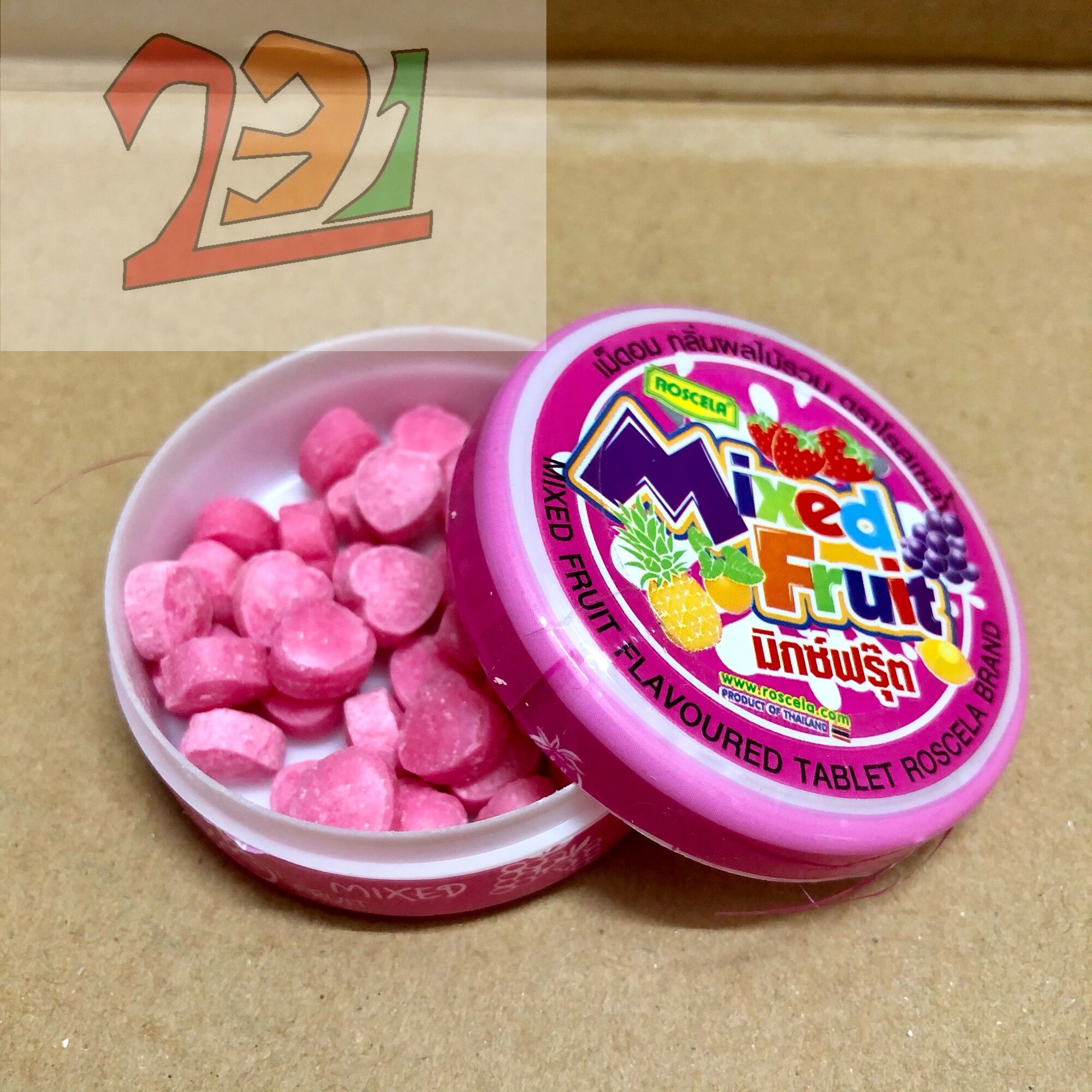 [15g][Trái Cây] Hộp C Thái Roscela Tròn