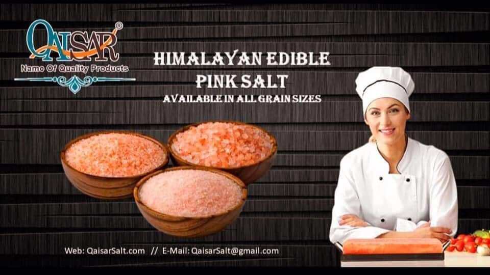 Muối Hồng Himalayan Pink Salt Qaisar 500g