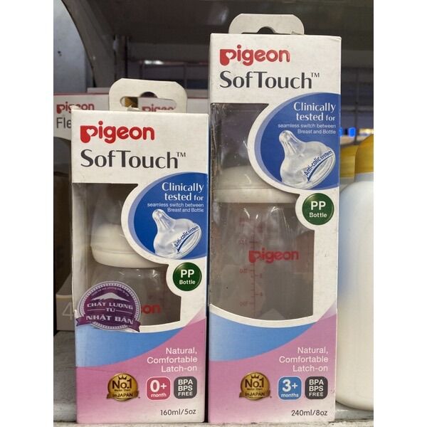Bình sữa Pigeon SofTouch cho bé