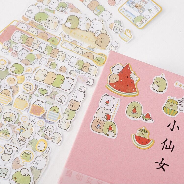 HÌNH DÁN STICKER MOLANG ĐÁNG YÊU 1 TẤM