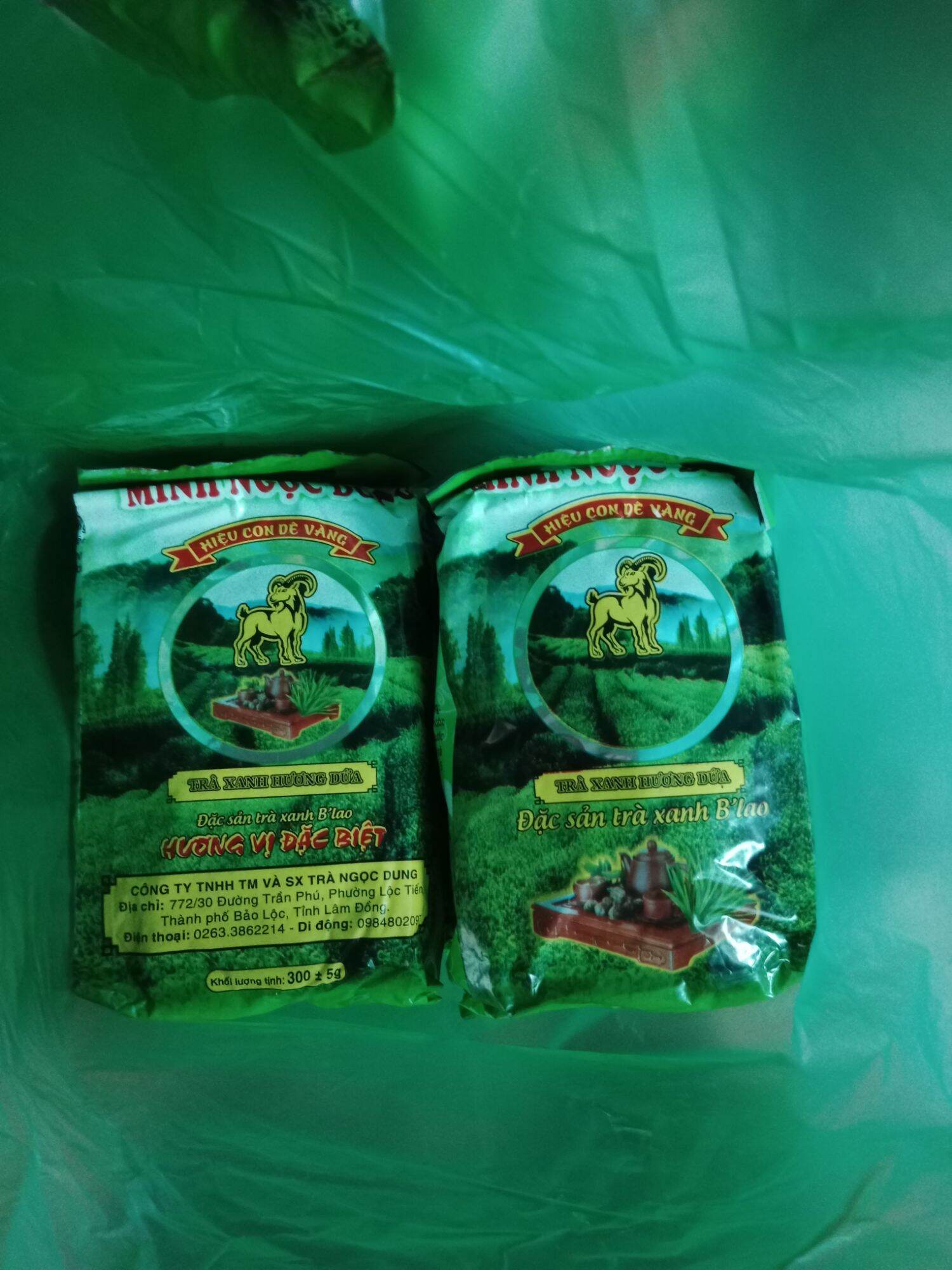 Trà Dứa Minh Ngọc Dung (HIỆU CON DÊ) 300g