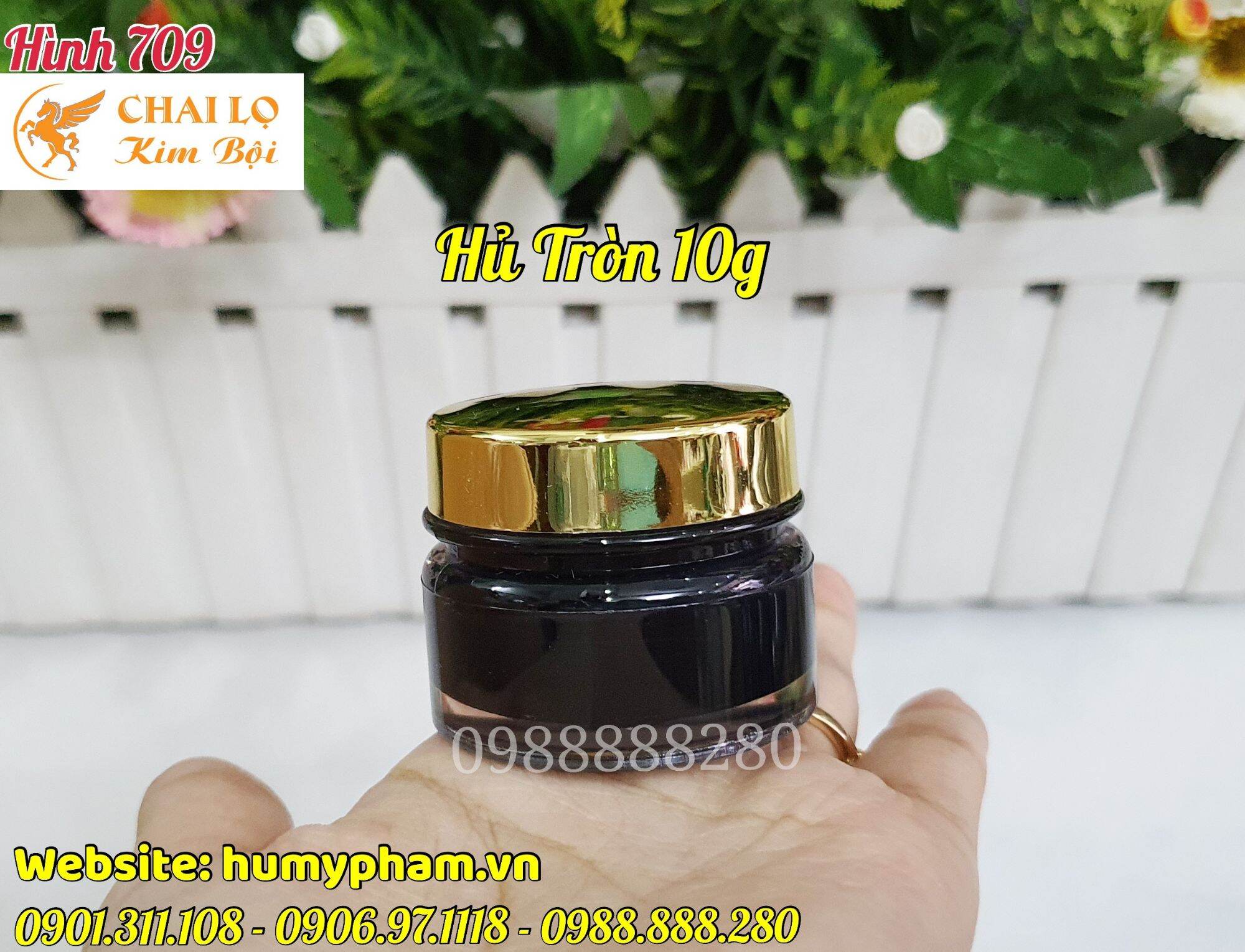 HỦ ĐỰNG KEM FACE TRÒN 10g