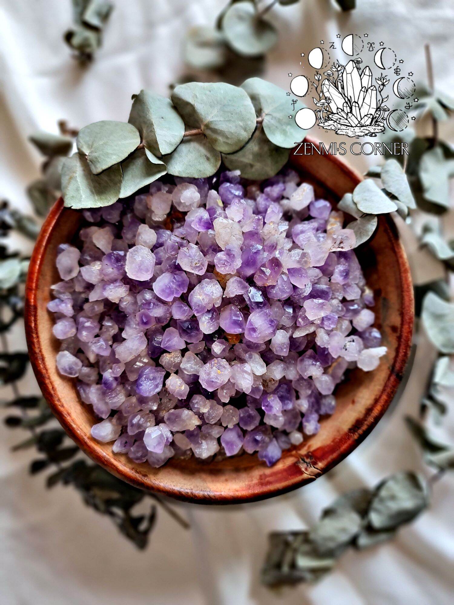 Mầm búp thạch anh tím tự nhiên