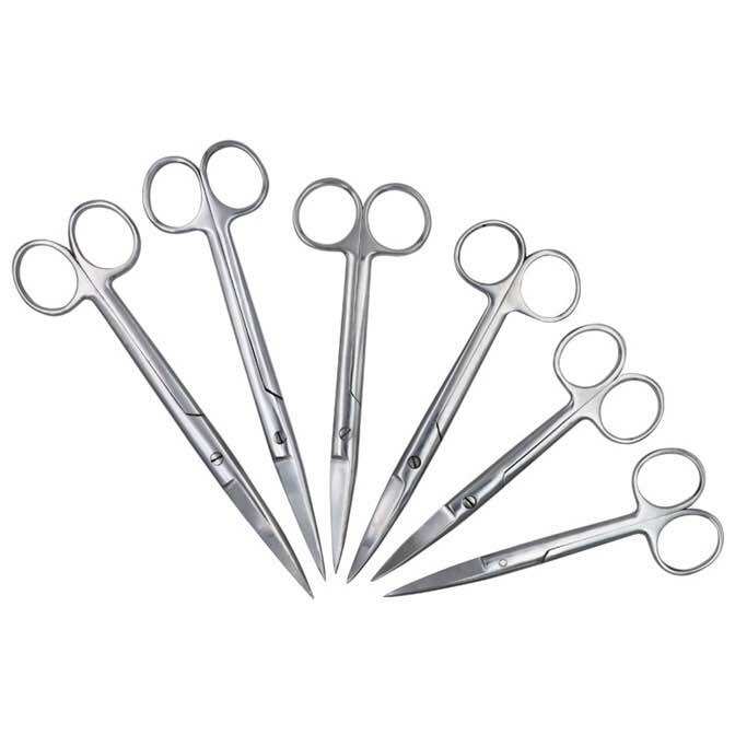 Kéo y tế thẳng cắt thuốc, cắt chỉ từ 10,12, 14, 16, 18cm sản xuất tại pakistan