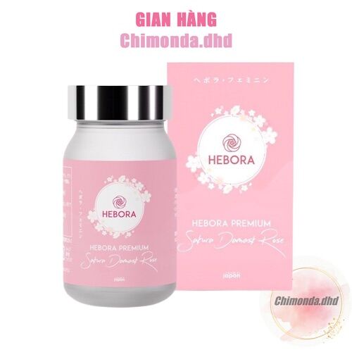 CHÍNH HÃNG Viên uống Hebora Nhật Bản, giúp cân bằng nội tiết, tạo hương tự thân loại bỏ mùi hôi cơ thể