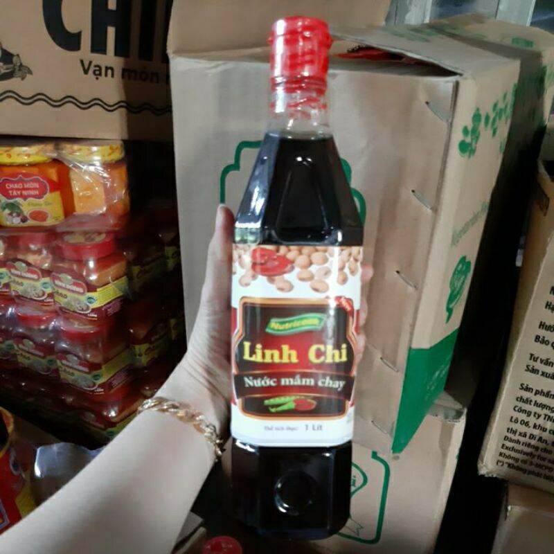 Nước mắm chay linh chi.1000g