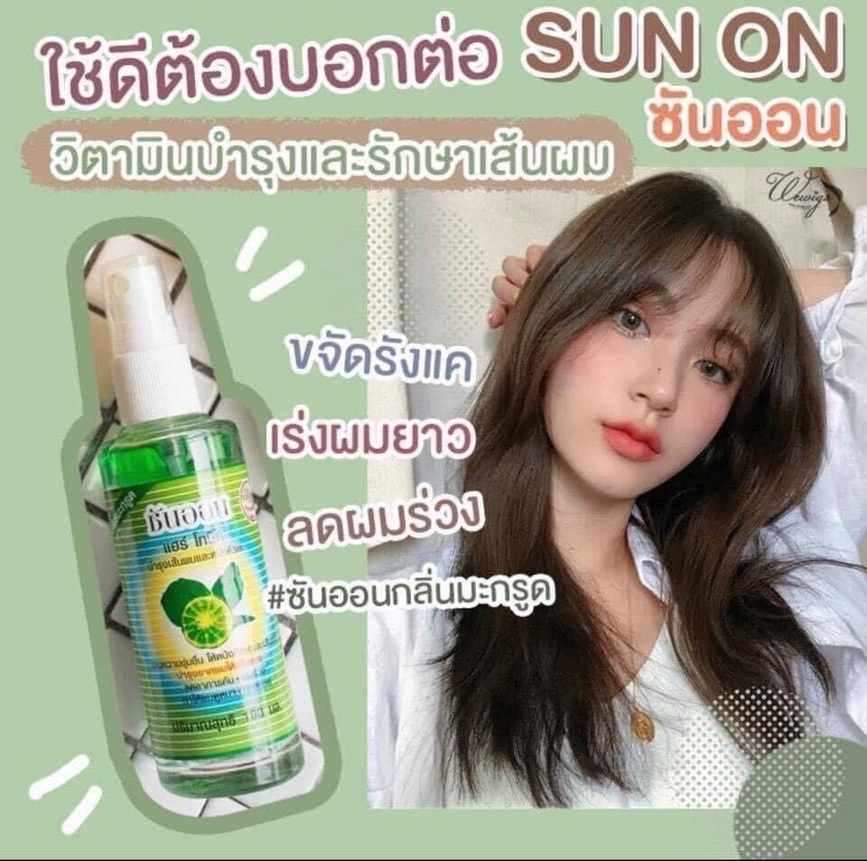 Xịt bưởi mọc tóc thái lan