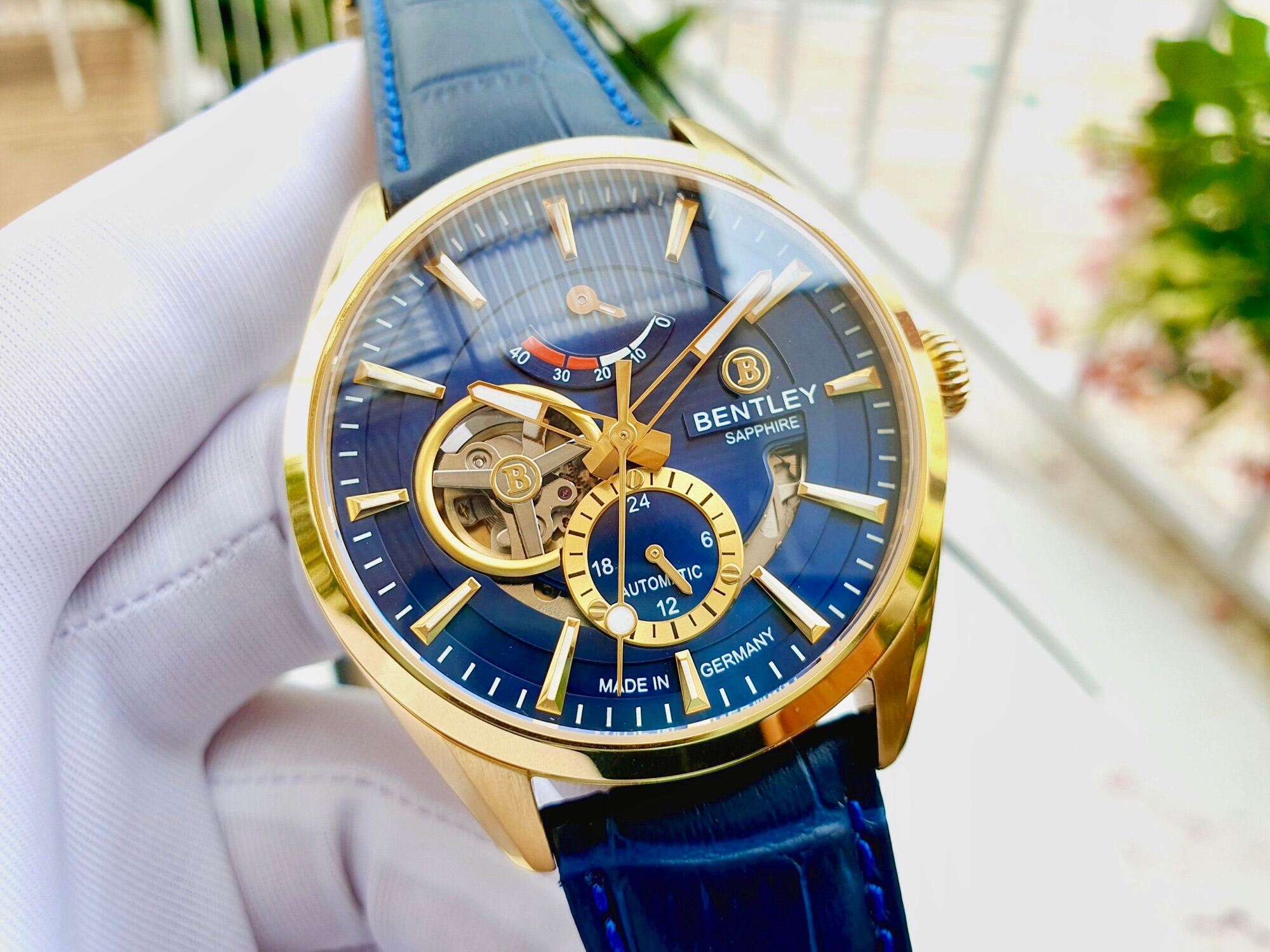 Tặng Gói Bảo Hàng Vàng ĐỒNG HỒ NAM CHÍNH HÃNG Bentley BL1831-15 Automatic