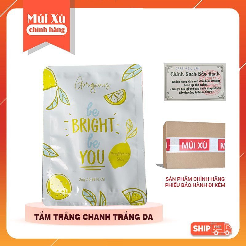 Tắm trắng body chanh Múi Xù