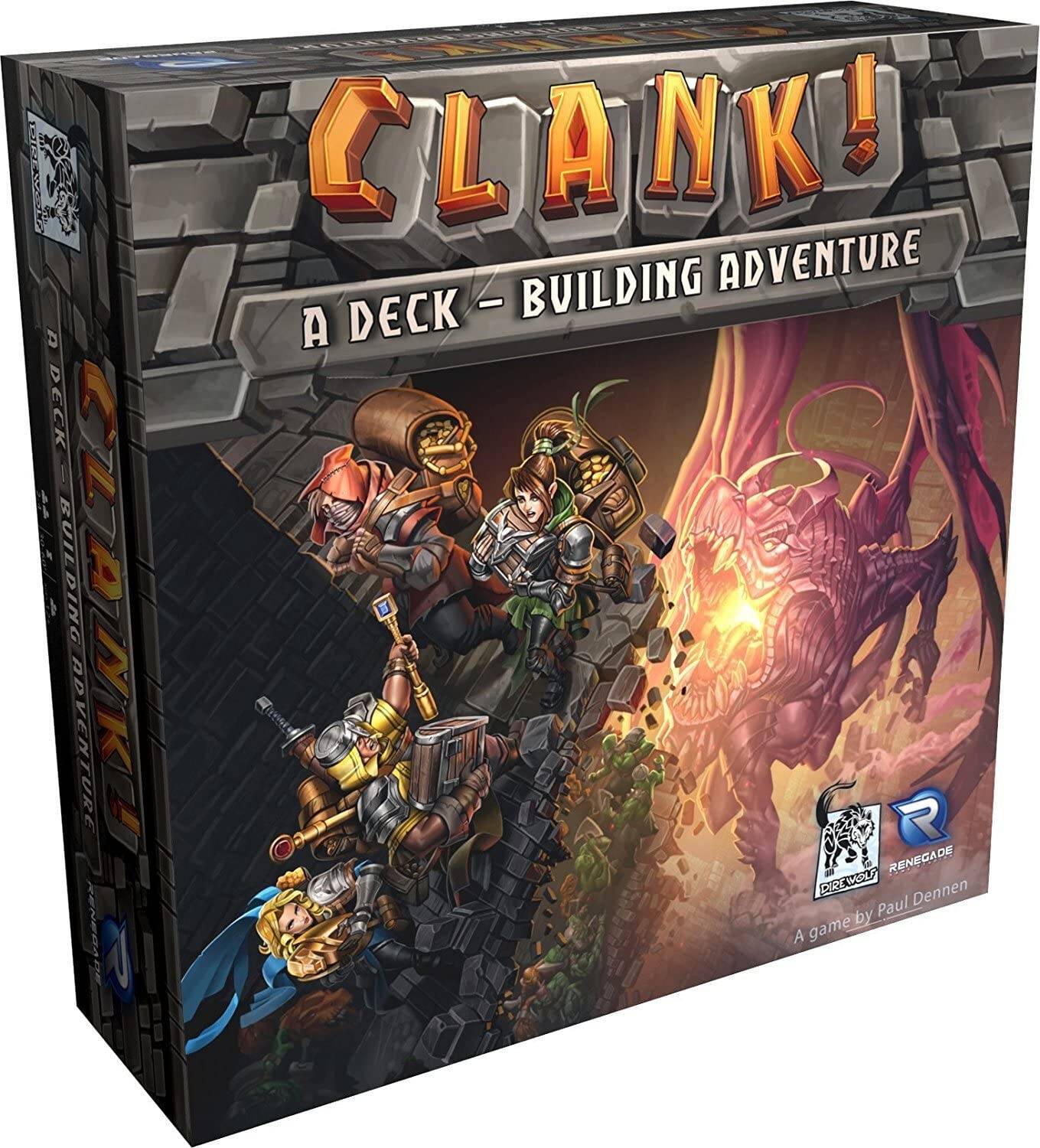 Renegade Game Studios Clank! Trò Chơi Thẻ Board Game Phiên Bản Tiếng Anh Dingdang