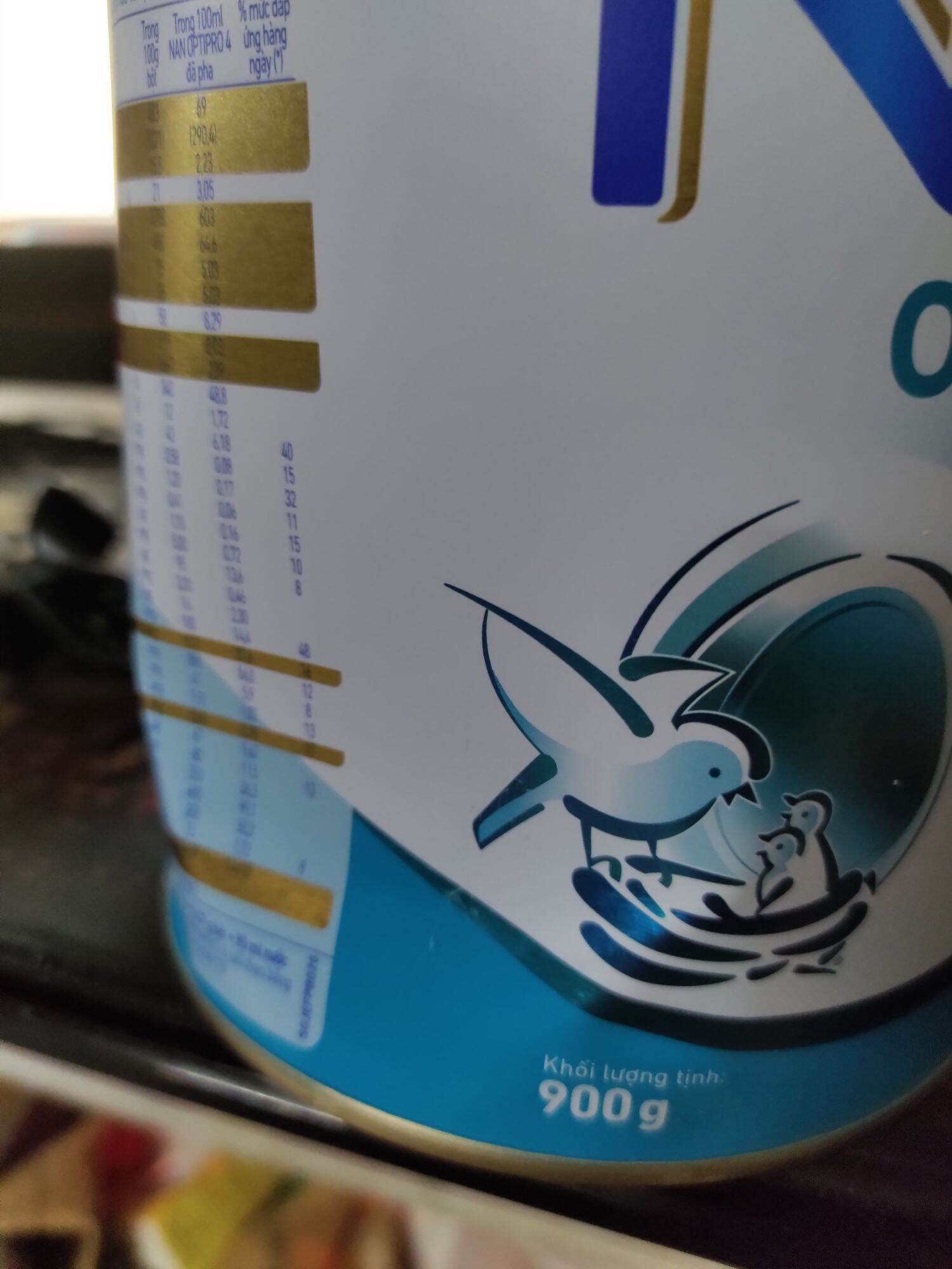 Sữa bột Nan optipro 4 mẫu mới