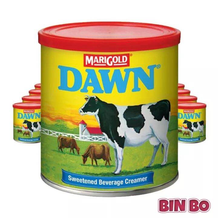 Sữa đặc có đường lon 1kg nhập khẩu trực tiếp từ Singapore MARIGOLD Dawn