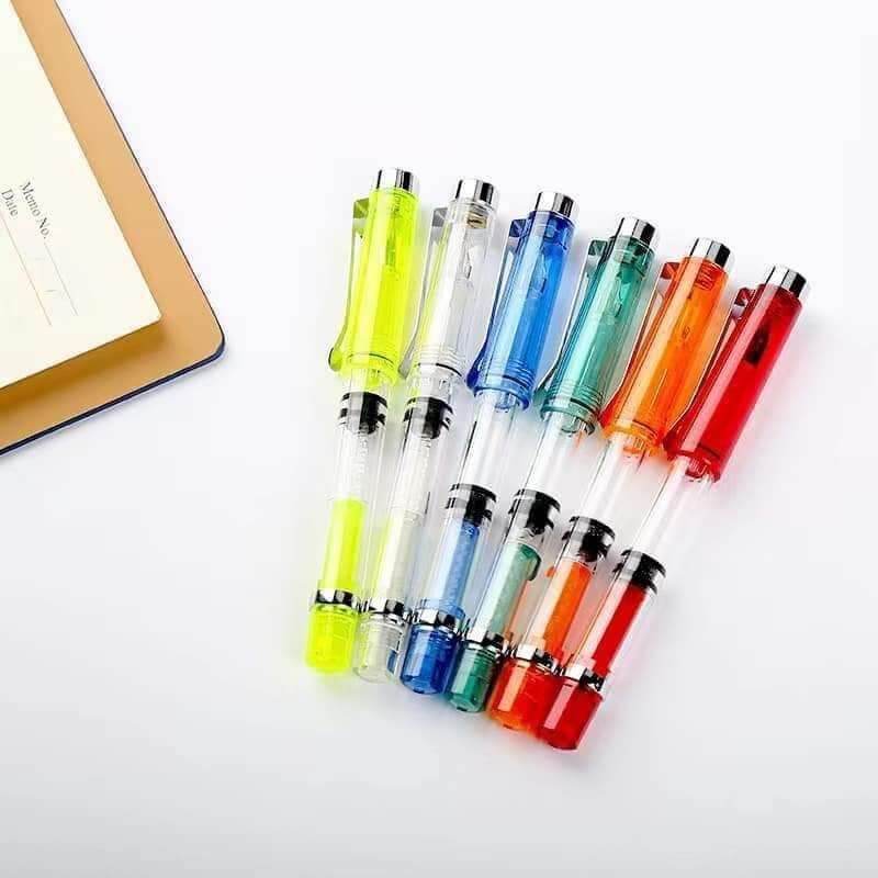 Bút máy Kimngocpens no1 Bút luyện chữ đẹp Bút ngòi lá tre không rỉ, bút luyện calligraphy nét thanh nét đậm bút mưc