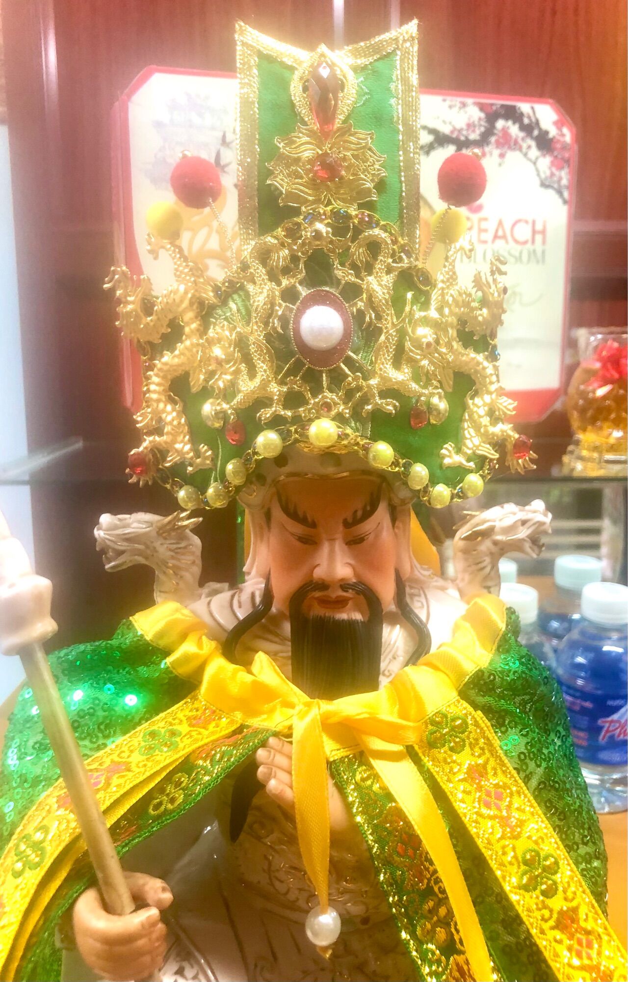 Mão Áo choàng Quan Thánh( tượng cao 30-45cm)