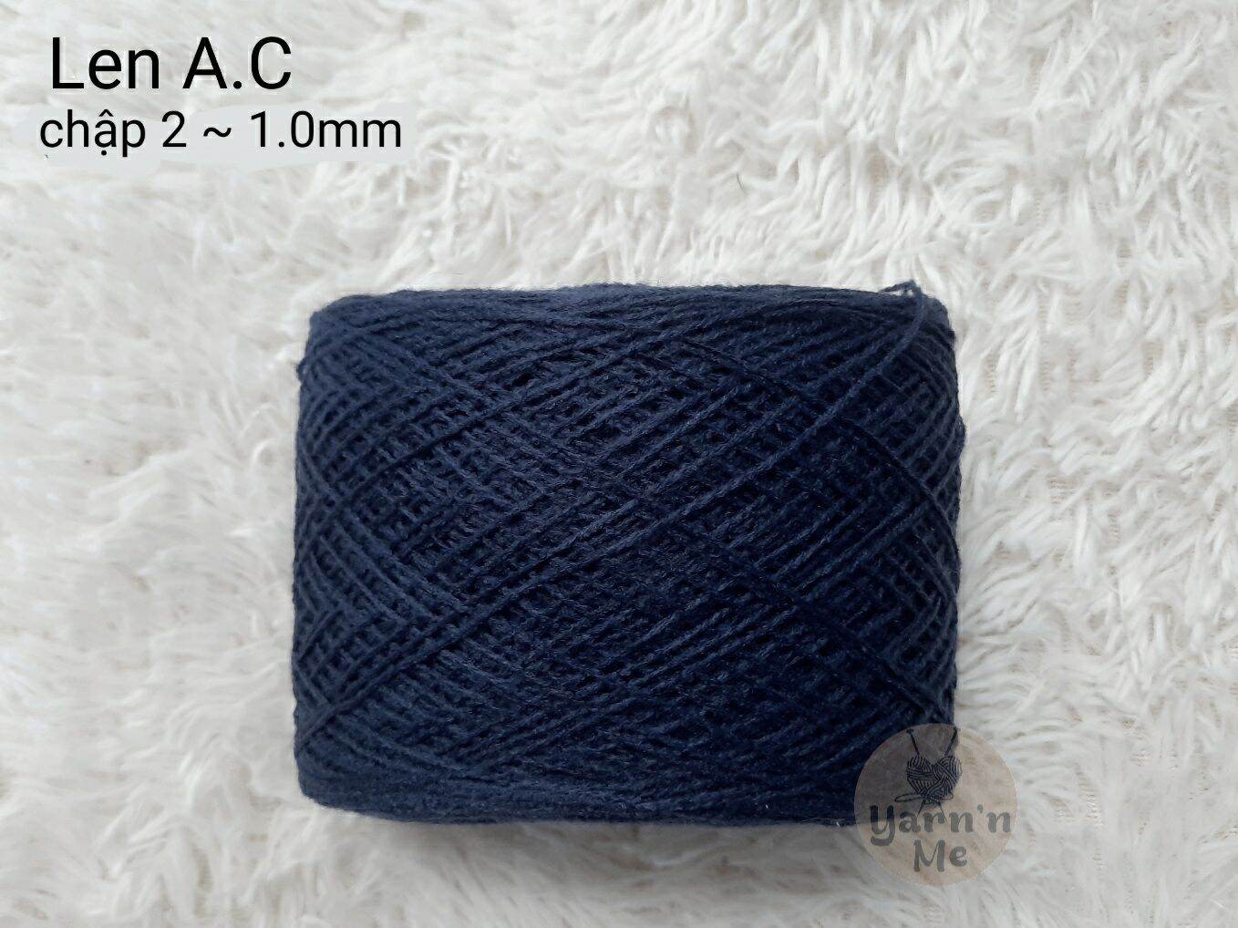 Thanh lý len acrylic nhập Hàn, nhiều loại, nhiều màu
