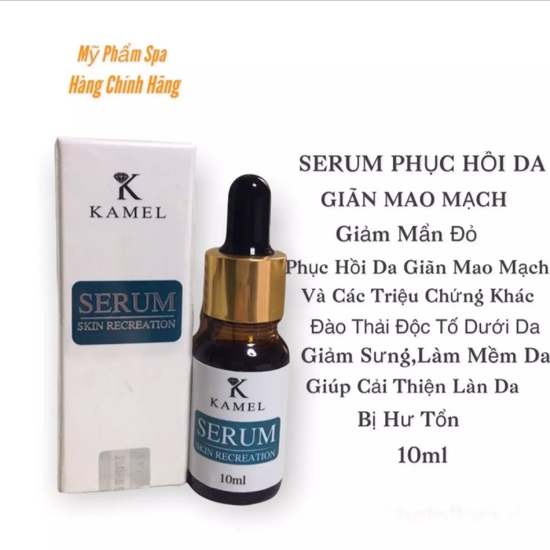 Serum phục hồi da giãn mao mạch kamel skin recreation