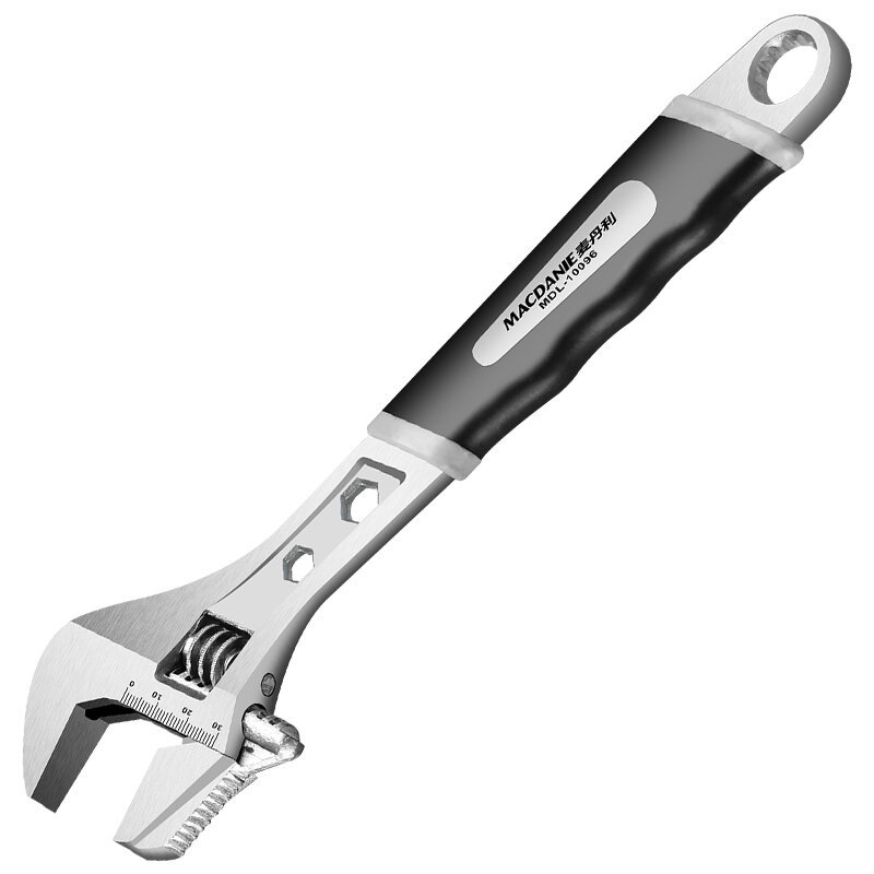 Multifunctional Adjustable Wrench Universal Wrench Shifting Spanner German Imported Large Open-End Wrench 6-Inch 8-Inch Wrench