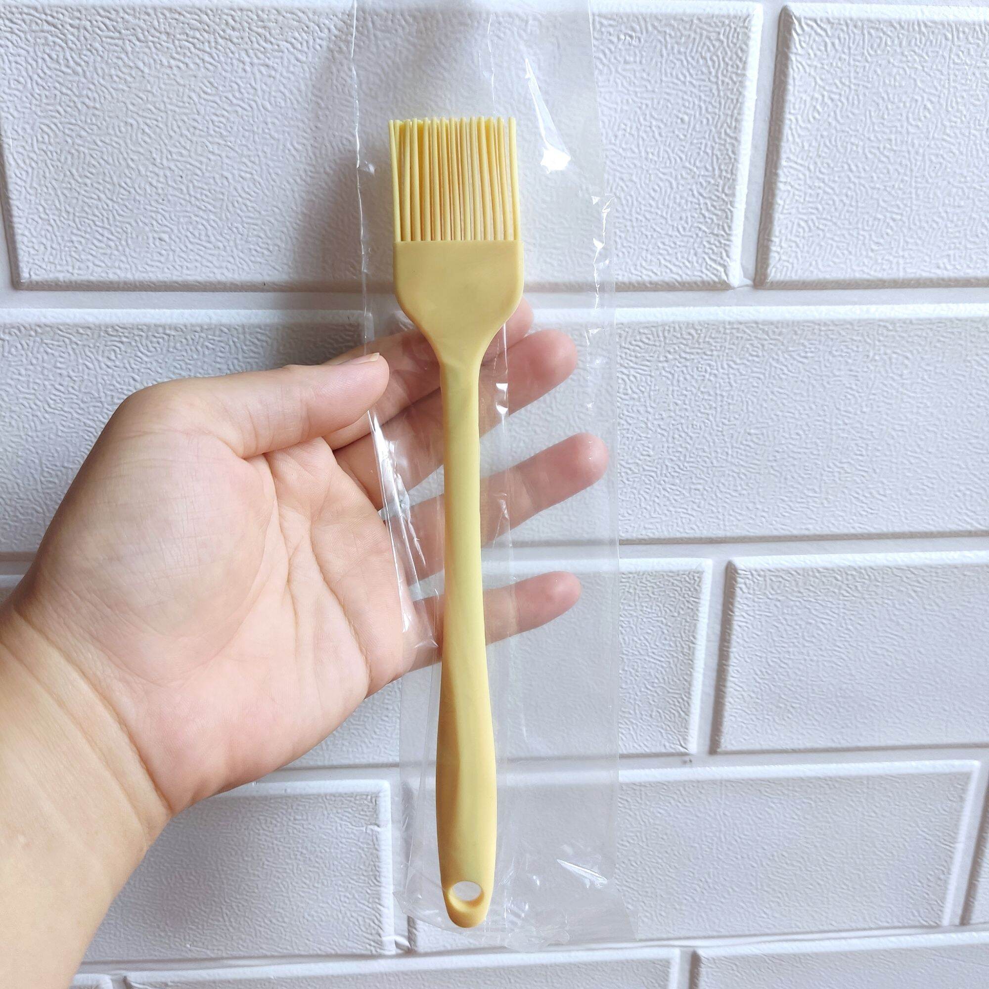 Muỗng dẹt, cọ silicone quét gia vị đồ nướng ,phết kem, trộn bột làm bánh