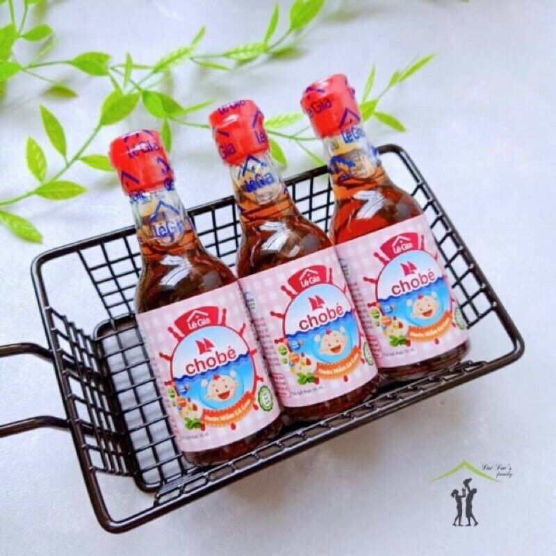 Nước mắm ăn dặm cho bé Lê Gia 200ml