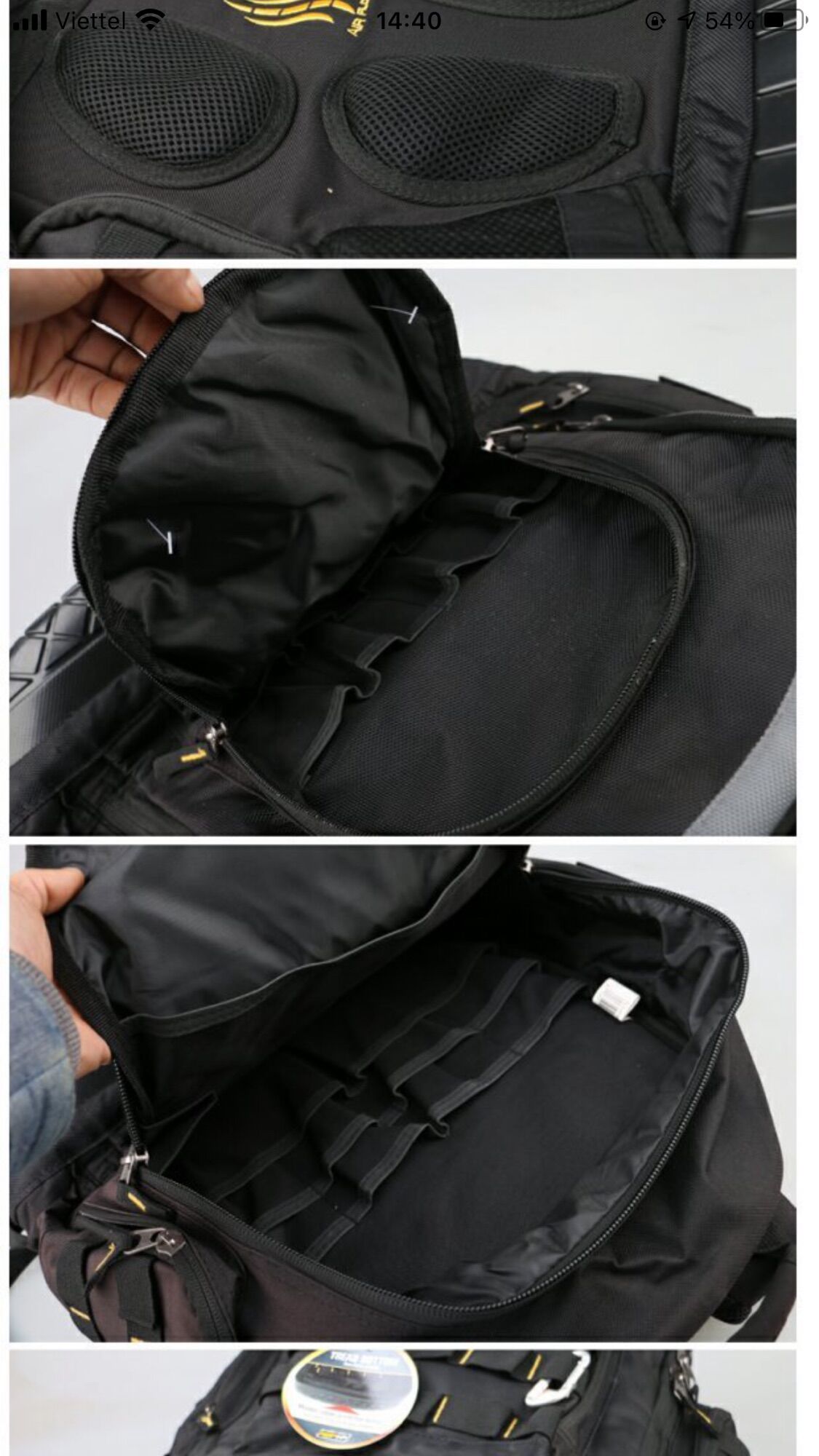 Balo đựng đồ nghề Mỹ 46*16*38cm