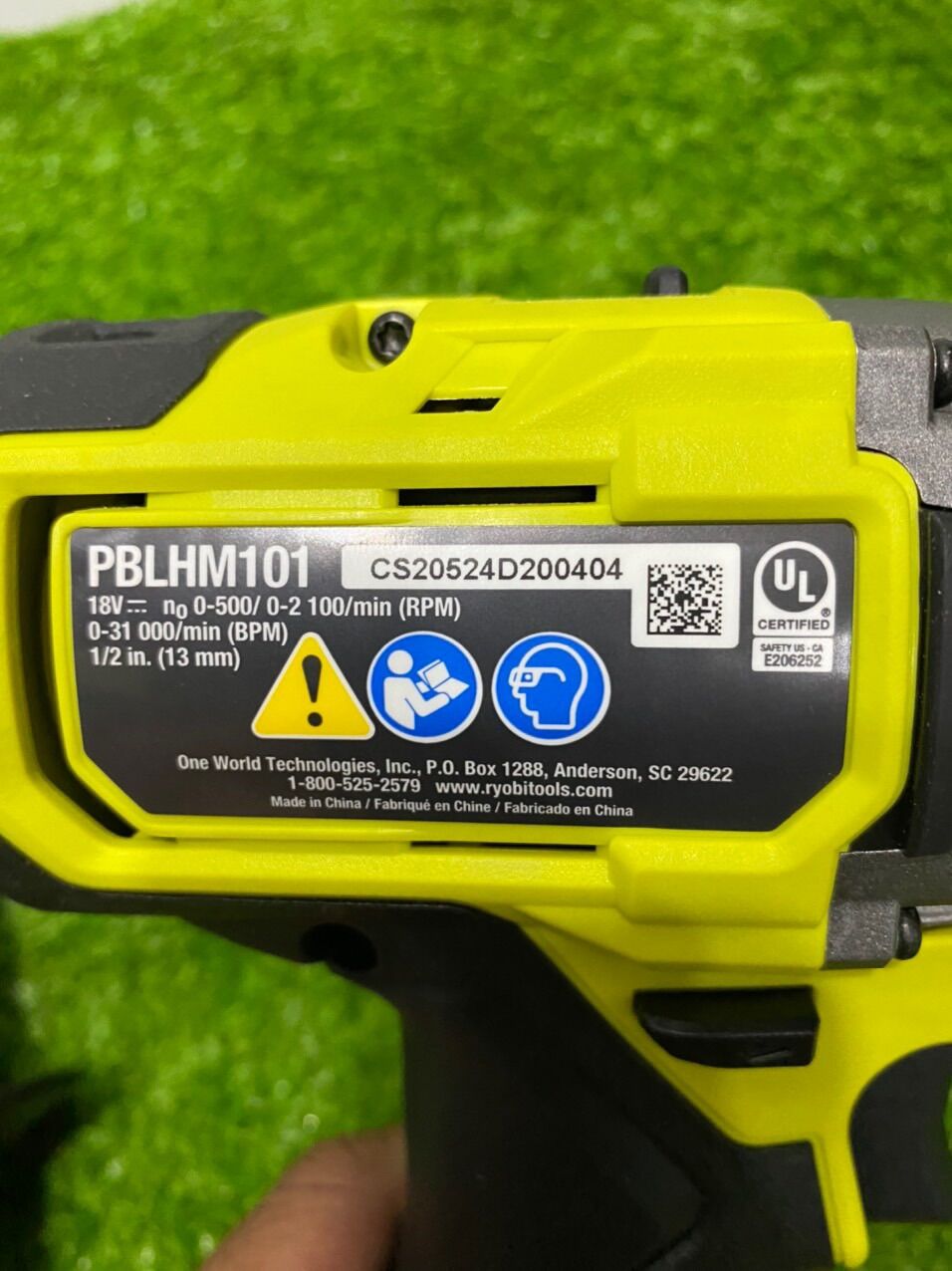 [HCM]Thân máy khoan ryobi 18v HP