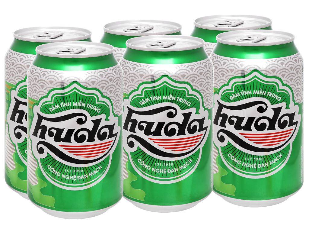 Thùng 24 lon bia huda 330ml
