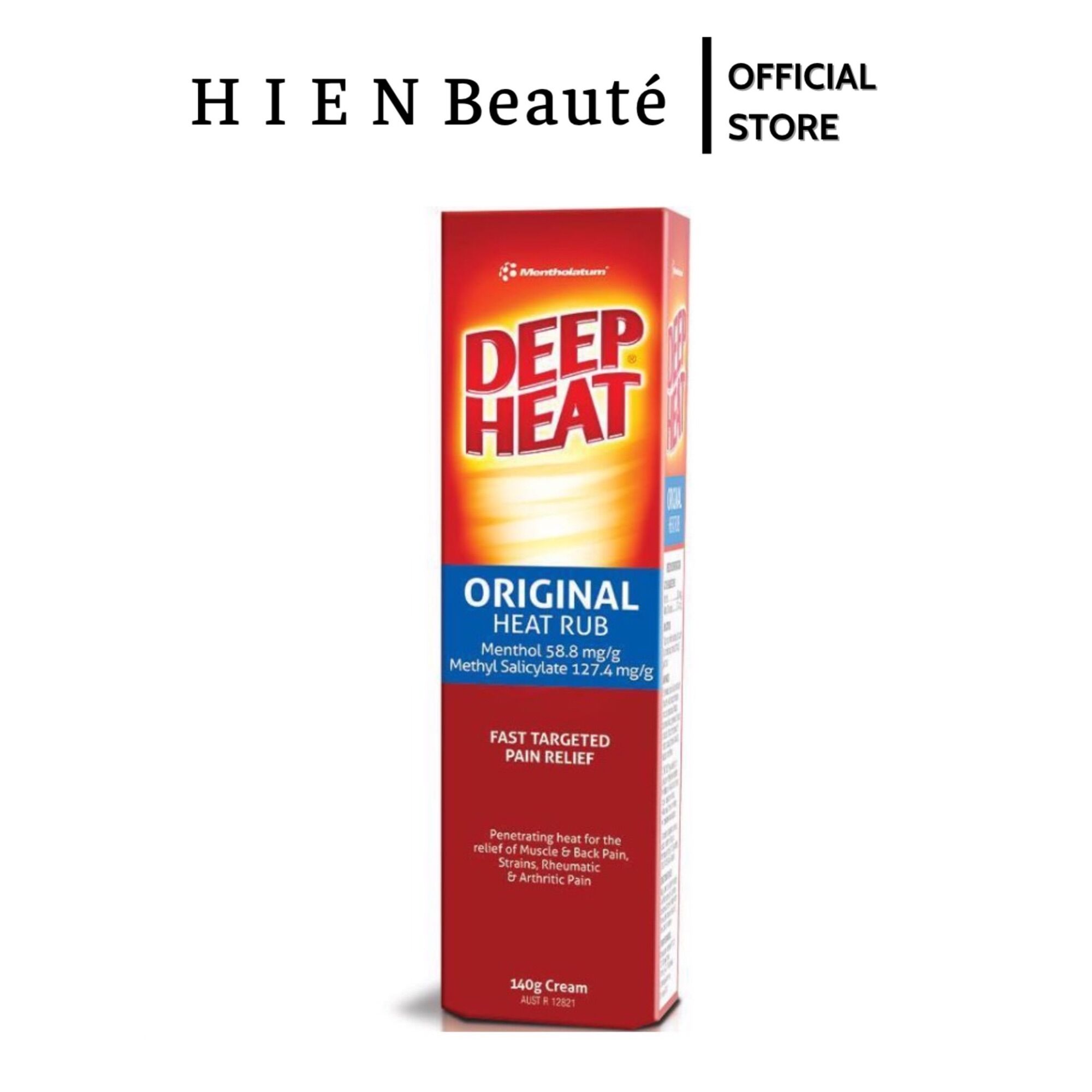 Dầu Xoa Bóp Deep Heat Original Heat Rub 140g
