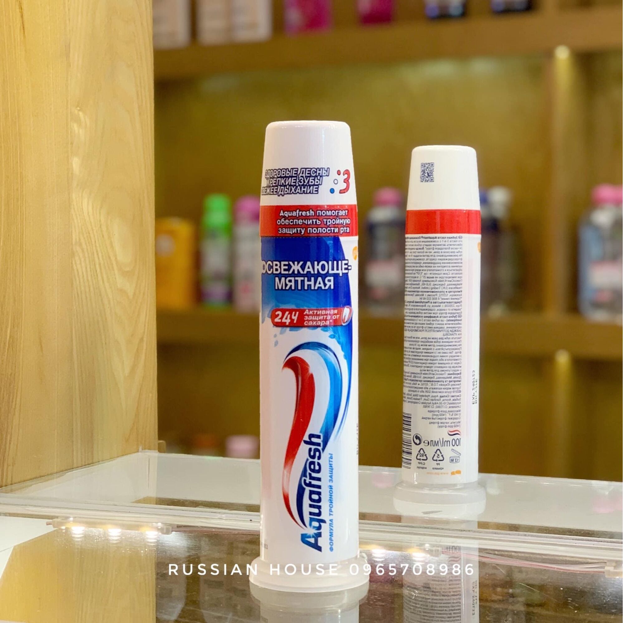 Kem đánh răng Aquafresh Nga/ 100ml