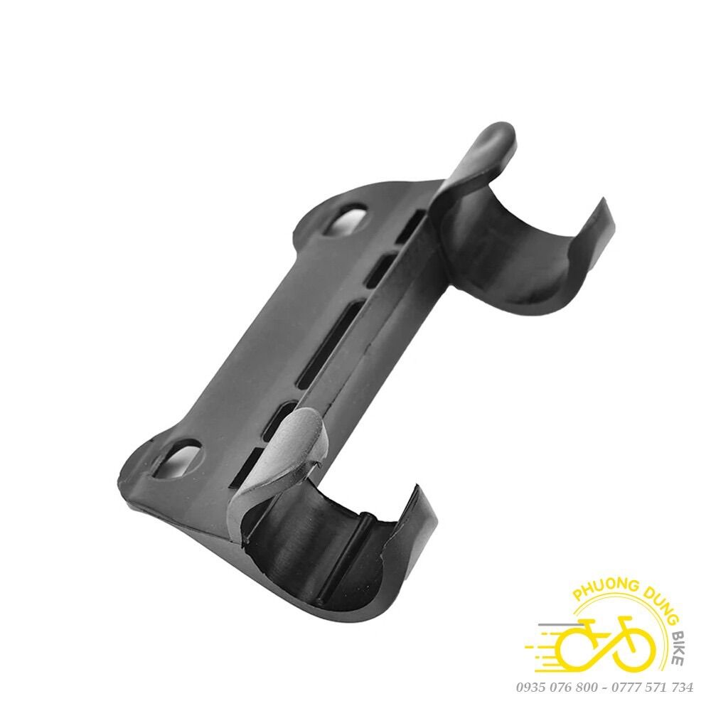Giá pas gắn bơm mini xe đạp cỡ 20mm - Kiểu 02