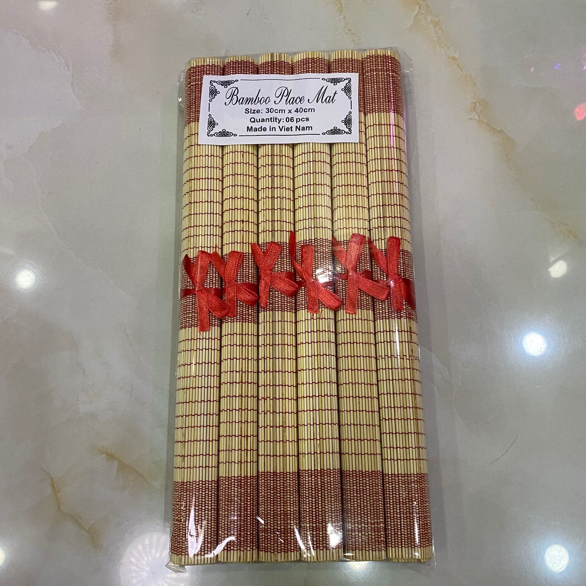[HCM]Mành tre cuốn sushi trải bàn ăn (1 set 6 cái)