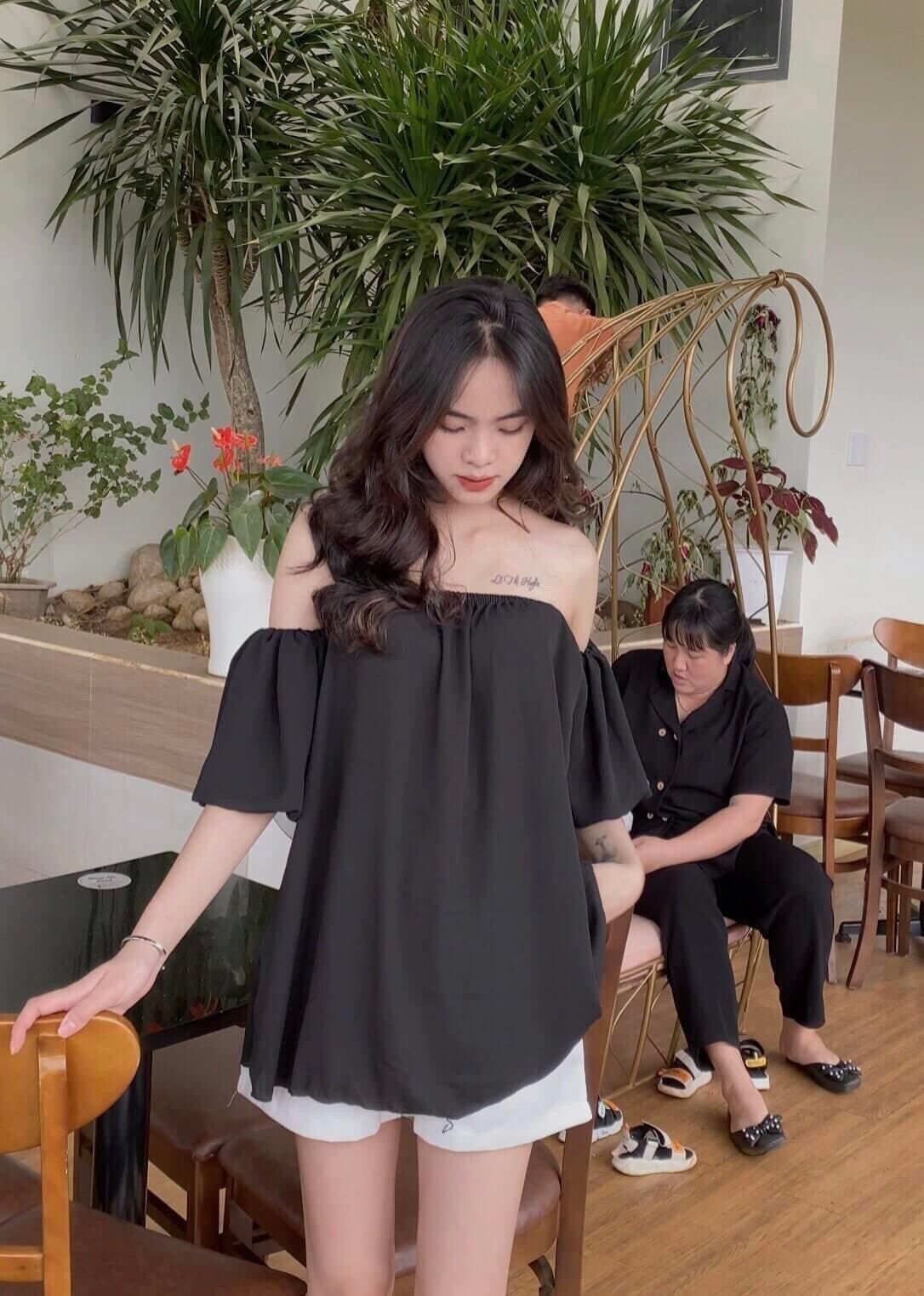 [CHỈ 15 - 17.4 HOÀN TIỀN 15%] Đầm bẹt vai tay phồng