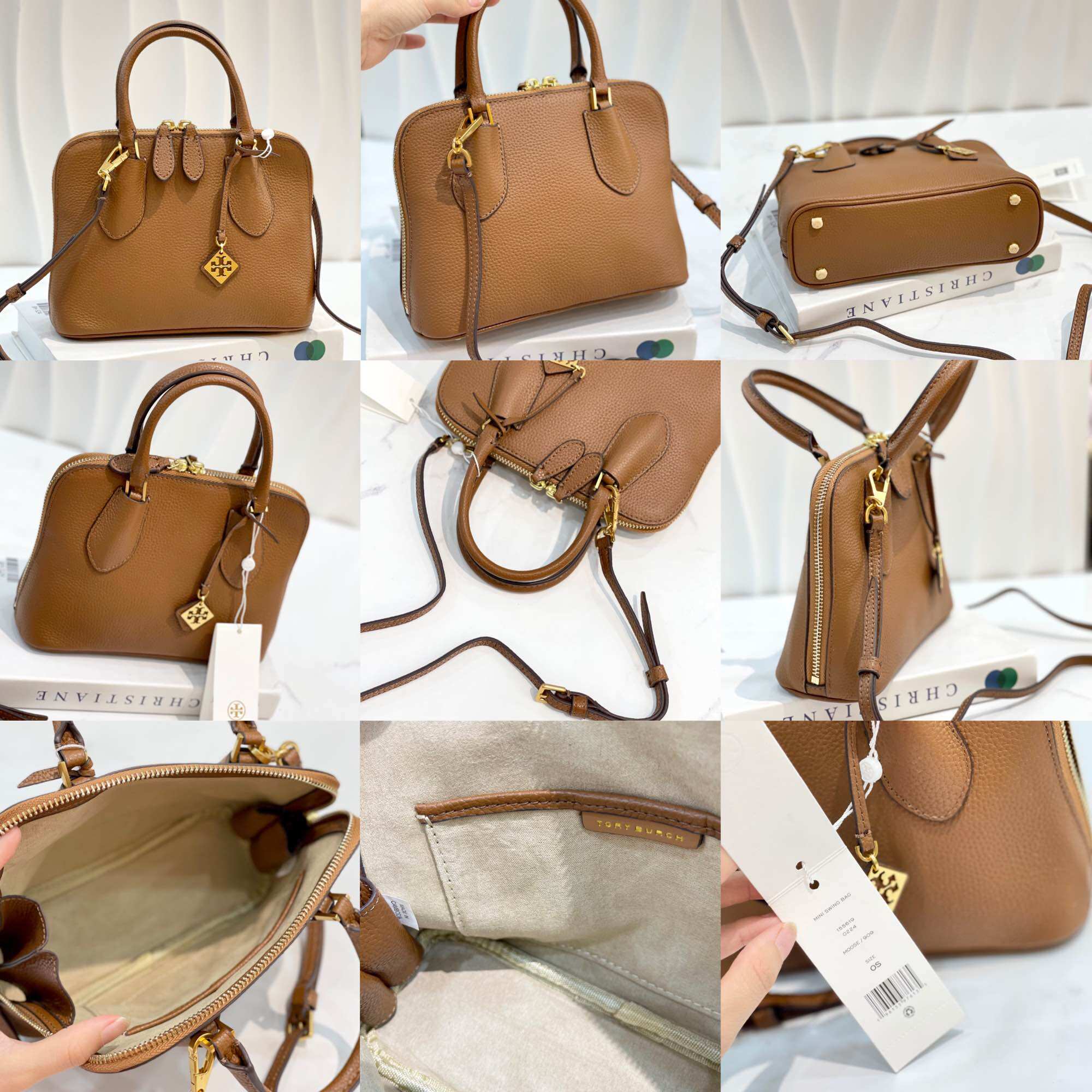 Túi Burch Mini Swing Satchel ưa chuộng