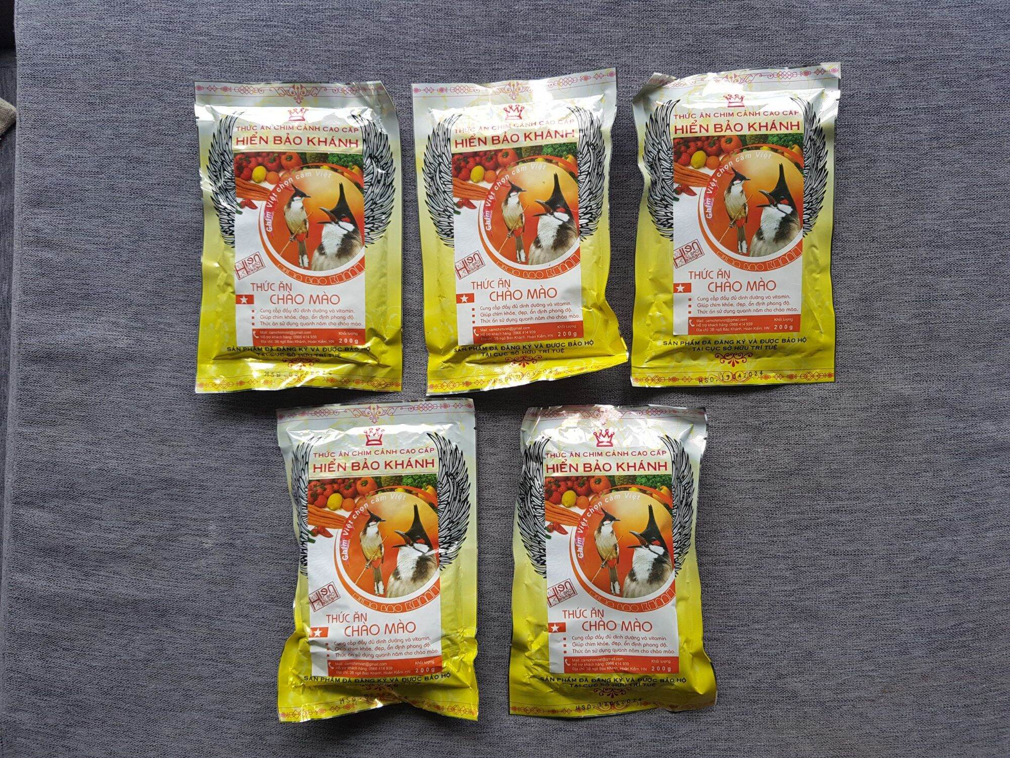 Cám chim Chào Mào Sao Hiển Bảo Khánh