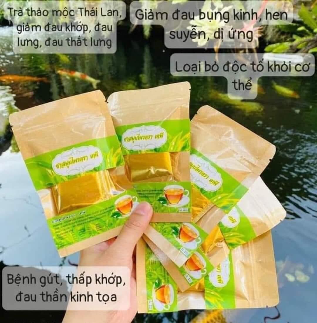 Túi 25 gói trà thảo mộc tea tepee thái lan