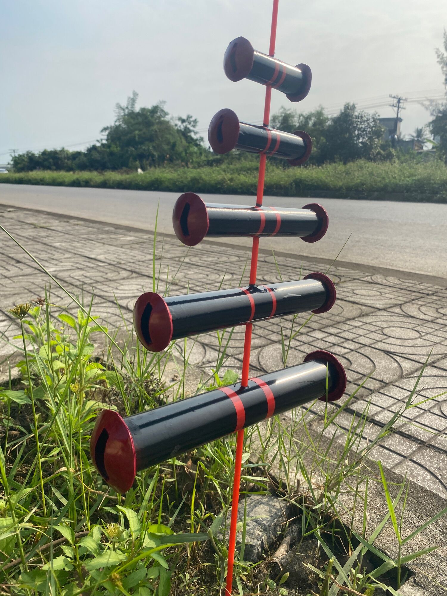 Sáo Diêu D45 5 ống có cọc sáo