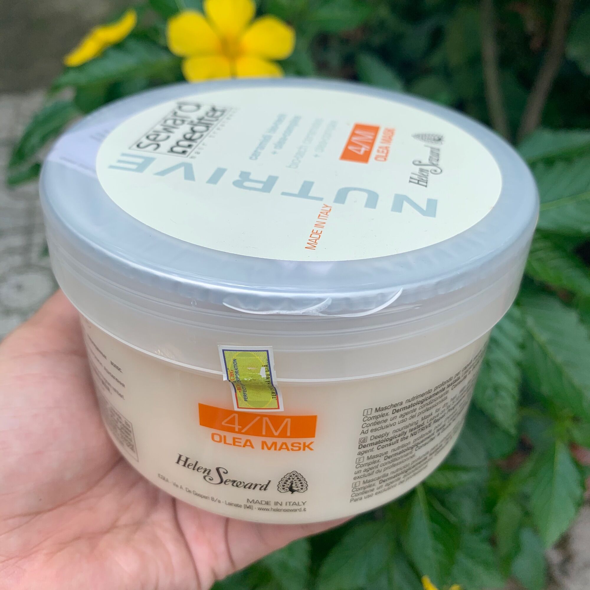 Hấp dầu dưỡng ẩm chuyên sâu dành cho tóc khô xơ helen sewward olea mask 4m 500ml