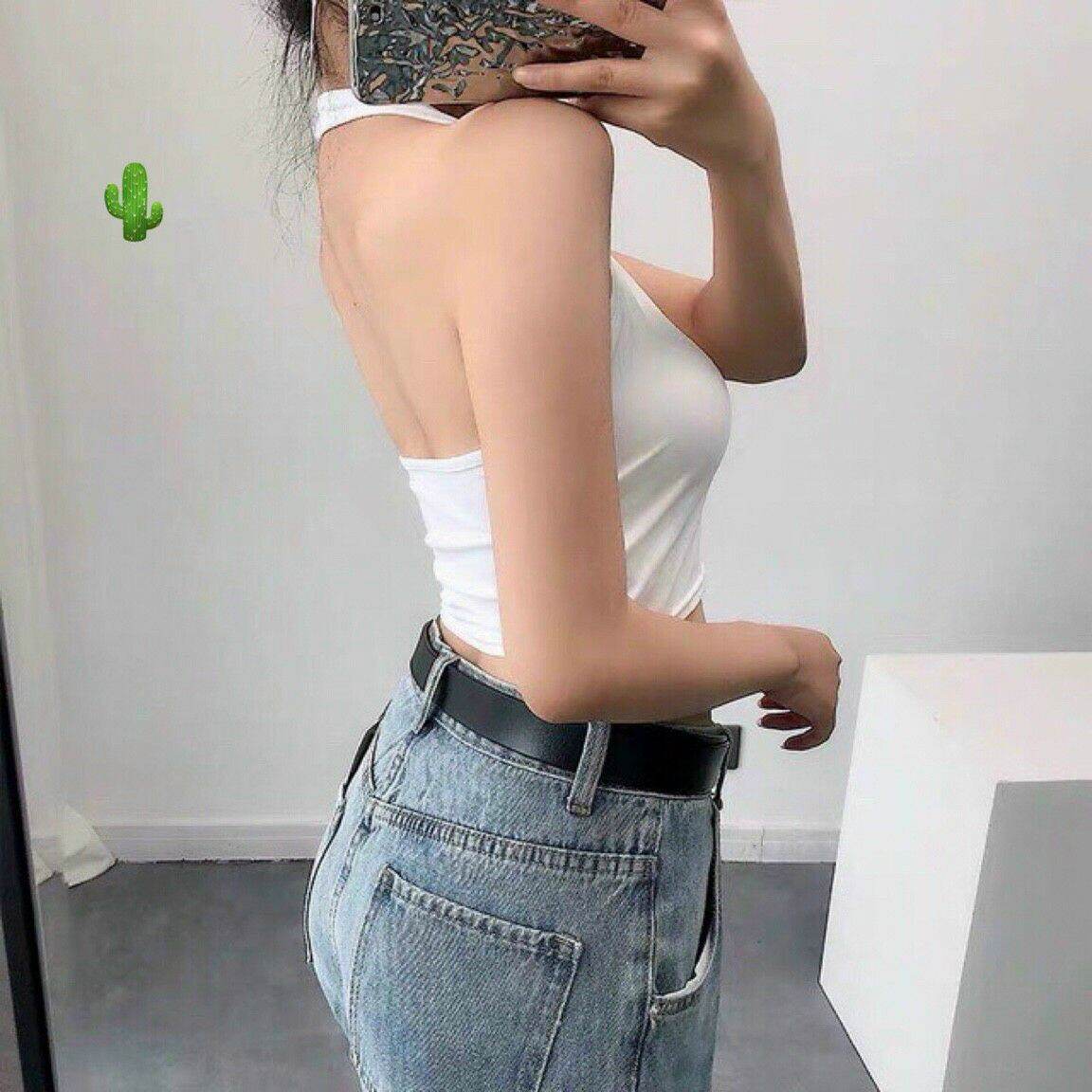 [HCM]Áo yếm tròng cổ hở lưng