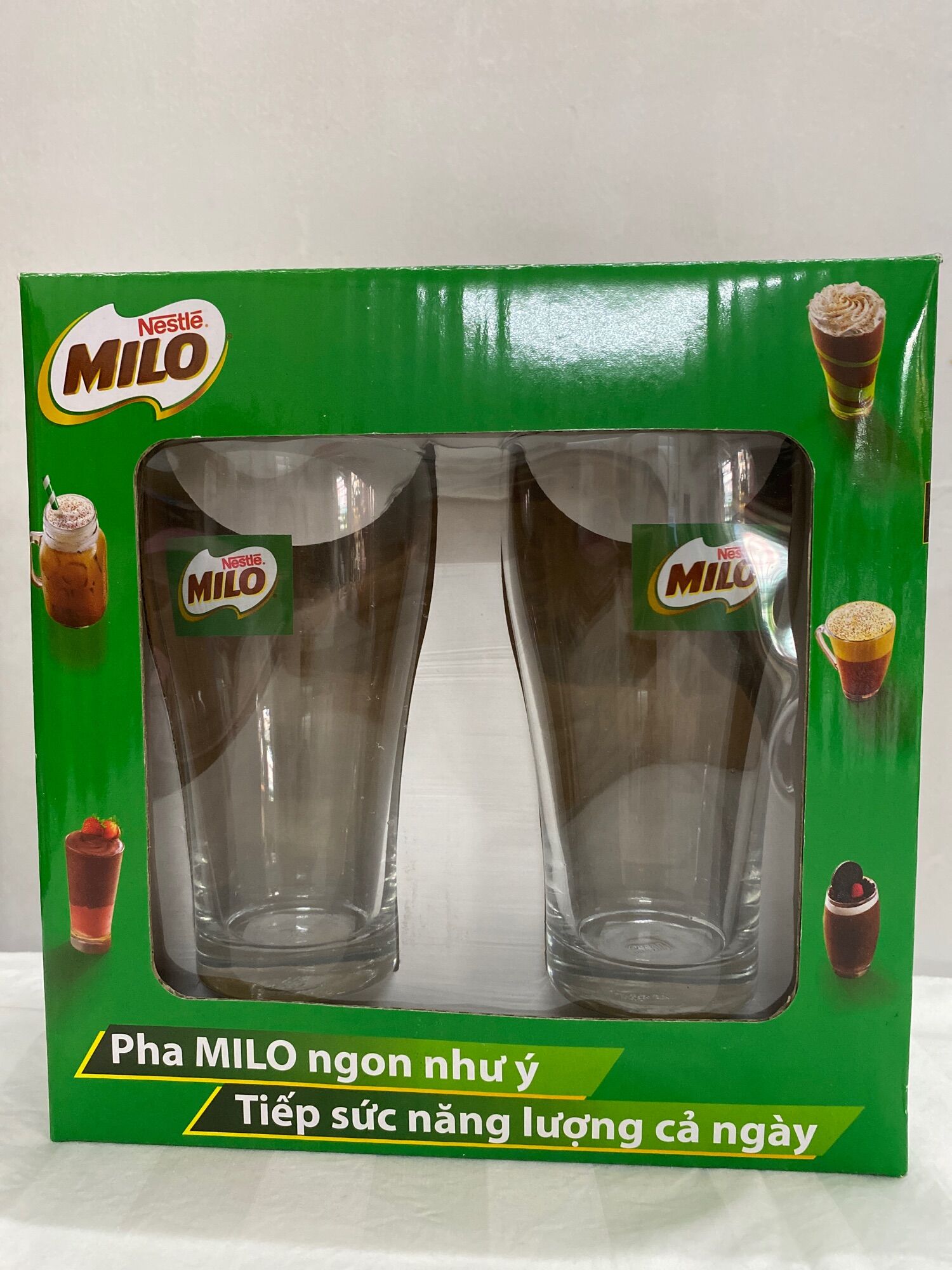 Bộ 2 ly thủy tinh