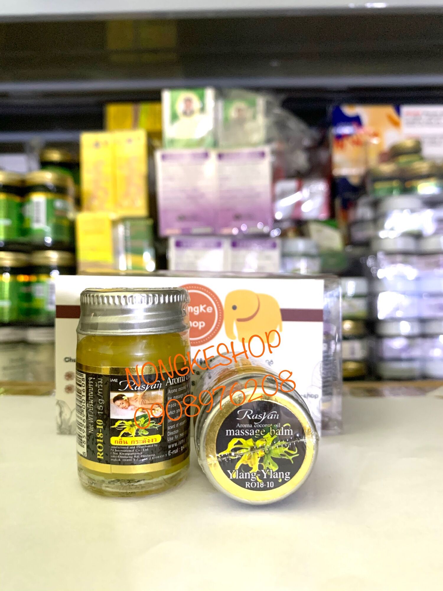 Dầu cù là Aroma Rasyan hương hoa Ngọc Lan Tây