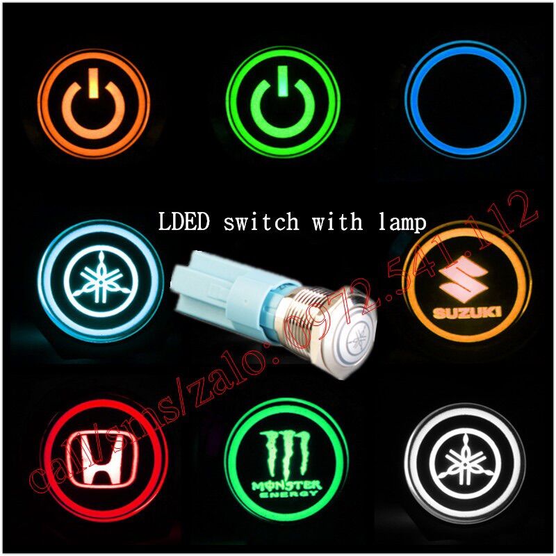 [ tặng jack cắm ] Công tắc led Honda oem