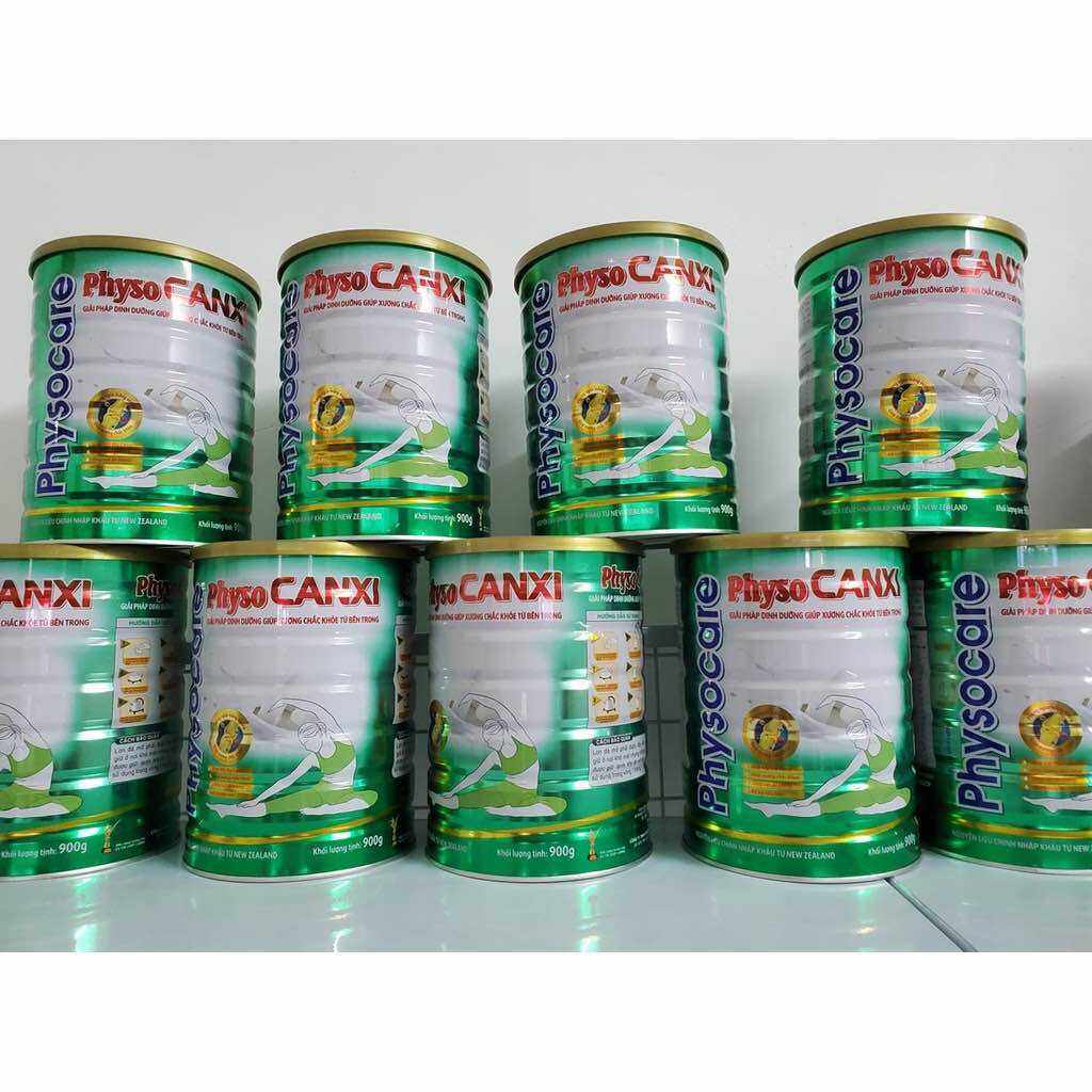 Sữa bổ sung CANXI cho người già PHYSO CANXI 900g- ngừa loãng xương