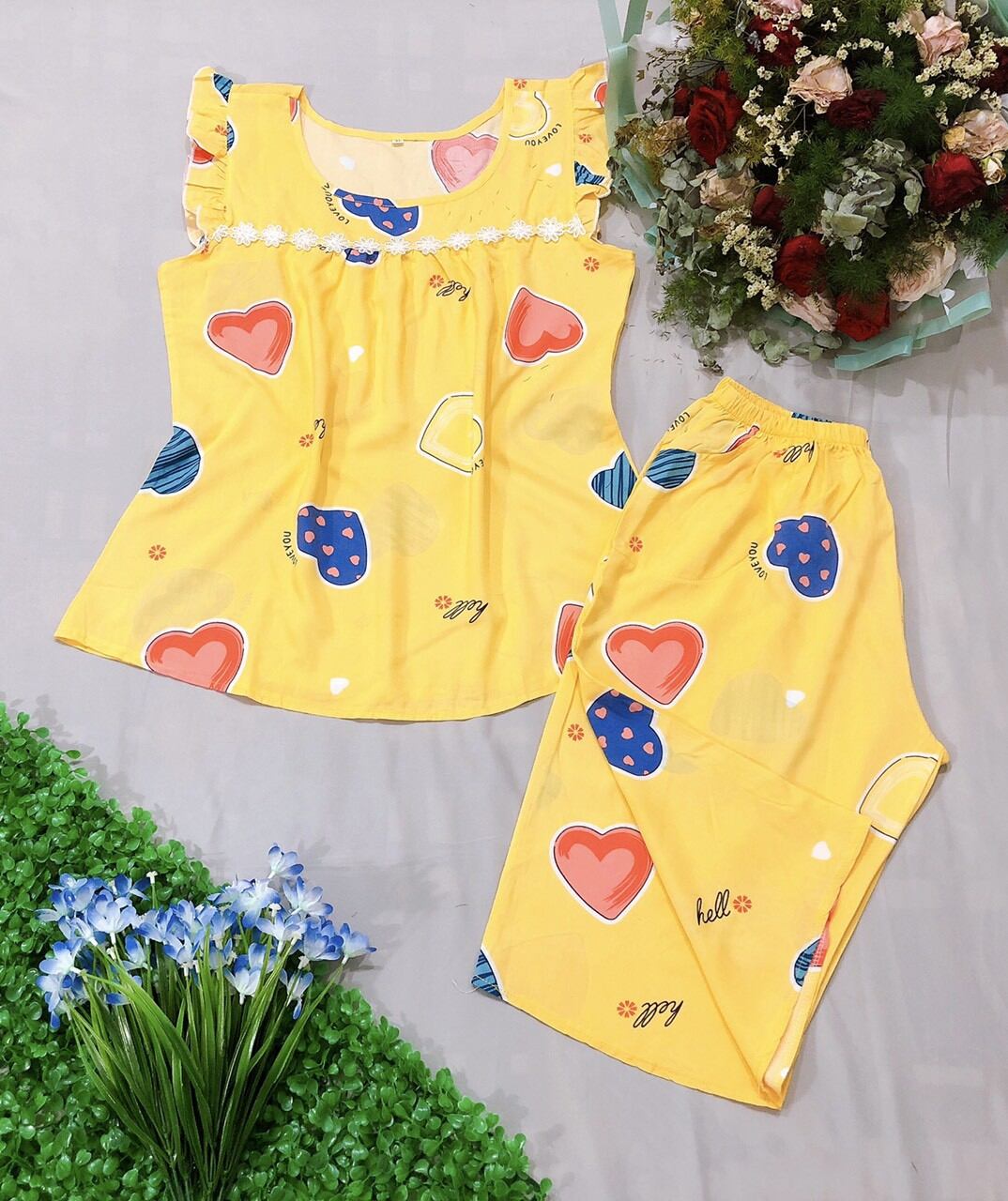Đồ tole 2 da lỡ cho mẹ new size 45-70kg