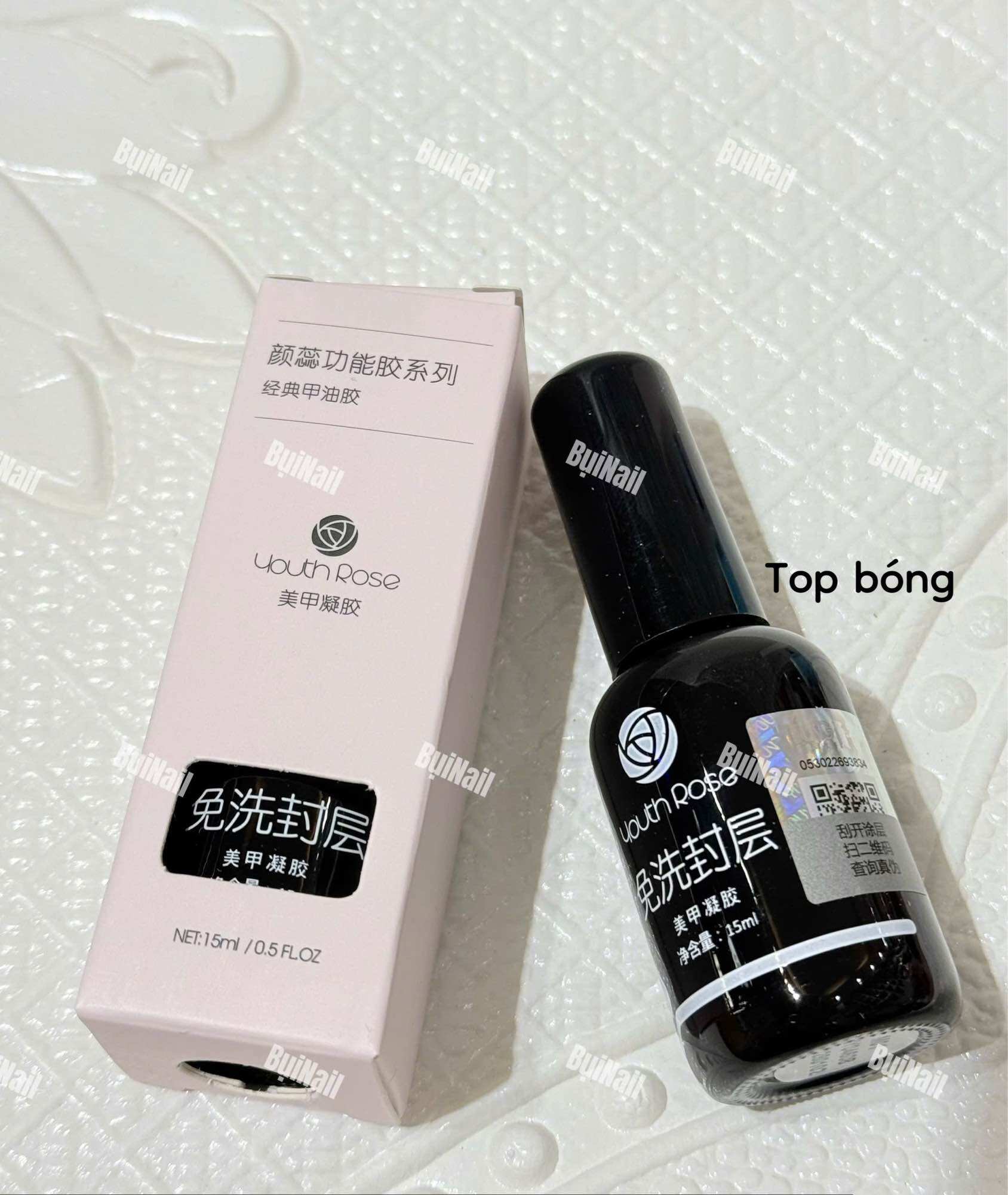 BASE- TOP- LỲ- CỨNG MÓNG - TOP KIM CƯƠNG HOA HỒNG 15ML FULL HỘP