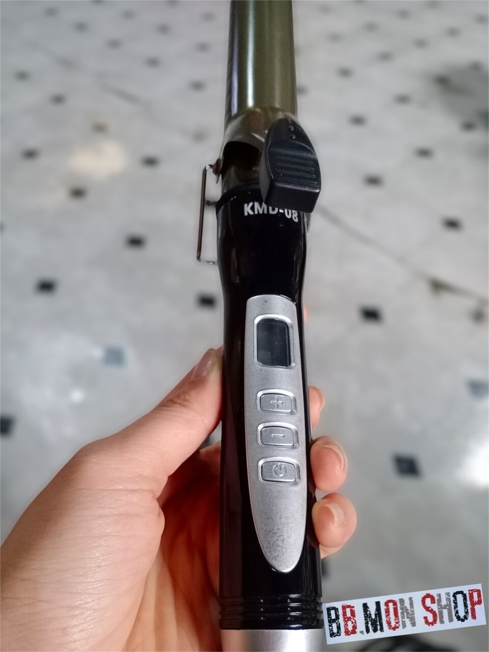 MÁY UỐN TÓC LỌN CHỈNH NHIỆT KMD-08