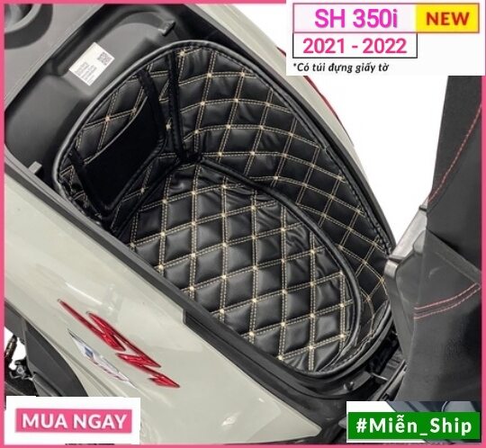 Phụ kiện lót cốp cách nhiệt + có túi xe sh*350i